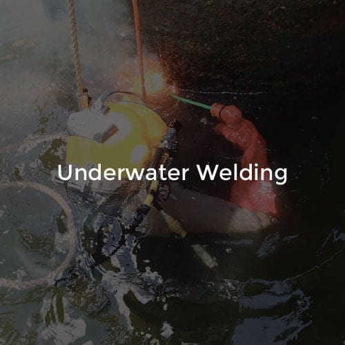 6_underwater-welding Gilbert Diving carries out Underwater Welding projects.